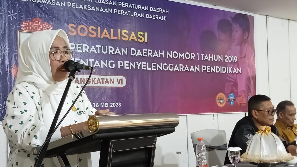 Anggota DPRD Makassar Kartini Ingatkan Pentingnya Penyelenggaraan Pendidikan 